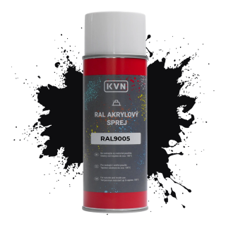 Farba v spreji - RAL 9005, 400 ml