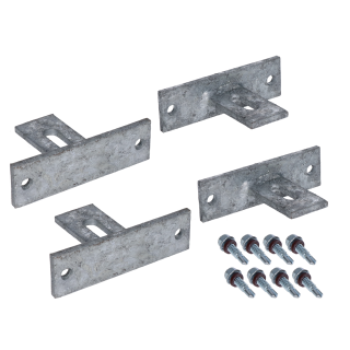 Set s držiakmi plotového poľa, 4 ks držiak 30 x 100 mm