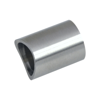 DOPREDAJ! Prechod medzi stĺpom ø 42,4 mm a platňou, brúsená L = 25 mm