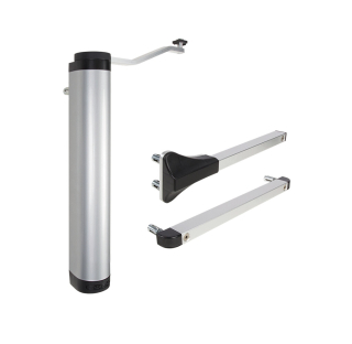 Hydraulický zatvárač s klznou lištou, do 150 kg, Silver