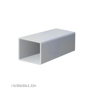 DOPREDAJ Uzavretý profil 30 x 30 x 1,2 x 6000 mm pozink, hladký