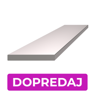 DOPREDAJ Tyč plochá 40 x 5 x 2000 mm, brúsená AISI 304