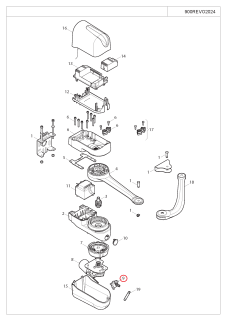 999ALBE007A05 odblokovací mechanizmus pre REVO