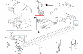 PRSH02A transformátor KIT pre SHEL 75