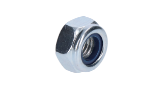 šesťhranná matica samozaisťovacia M5, DIN 985, pozink
