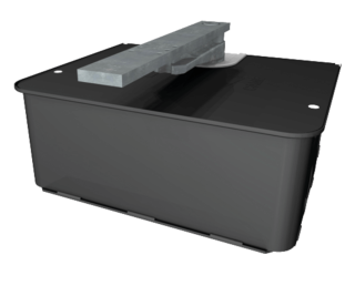 CAME FROG-CFN oceľový kataforézny box pre pohon FROG-A