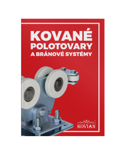 Tlačený katalóg KOVANÝCH POLOTOVAROV