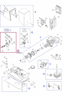 PRRB06A Kit odblokovania pre ROX/RB/RUN