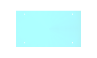 Transparentné ESG/VSG sklo, 850 x 1500 x 10,76 mm