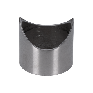 Spojka na trubku ø 42,4 mm, brúsená nerez AISI 304