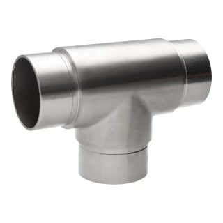 Spojka T-kus na trubku ø 42,4 mm, brúsená AISI 304