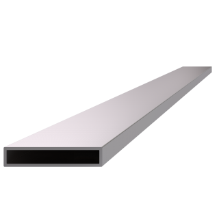 Profil 50 x 10 x 1,5 x 3000 mm, brúsená nerez AISI 304
