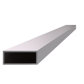 Profil 50 x 20 x 2 x 3000 mm, brúsená nerez AISI 304