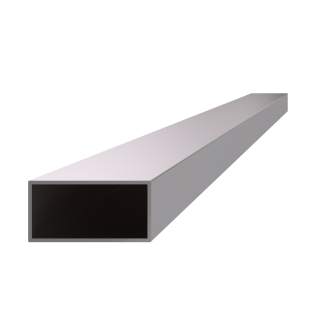 Profil 50 x 25 x 1,5 x 3000 mm, brúsená nerez AISI 304