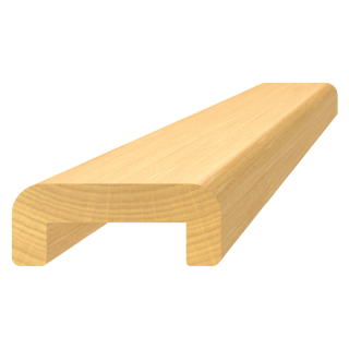 Drevený profil 48 x 19 x 3000 mm, buk, brúsený bez náteru