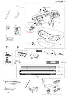 041A0027 riadiaca doska LM50EVFF