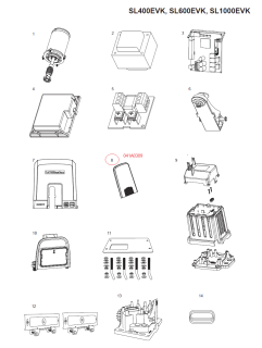 041A0309 krytka odblokovacieho mechanizmu