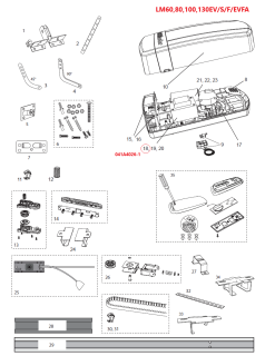 041A4026-1 transformátor pre LM80EV/S/F