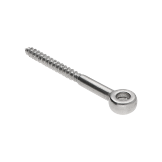Úchyt pre držiak lanka, oko 6,3 mm, nerez AISI 304