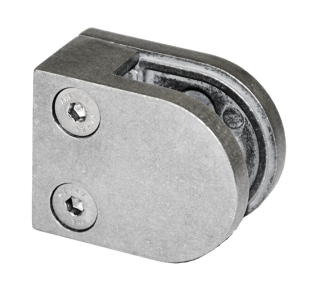ZAMAK svorka plochá, sklo 6 - 10,76 mm, bez úpravy
