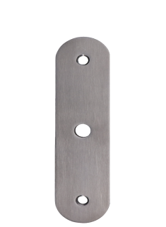 Kotviaca platňa L = 200 mm, brúsená nerez AISI 304