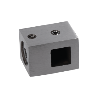 Držiak profilu 12 x 12 mm (P), plochý, brúsená AISI 304