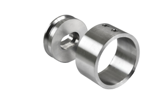Kotvenie bočné na madlo ø 42,4 mm, brúsená nerez AISI 304