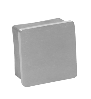 Ukončenie na jokel 50 x 50 mm, brúsená nerez AISI 304