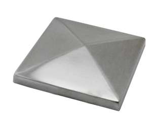 Ukončenie strieška jokla 100 x 100 mm, brúsená AISI 304