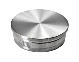 Ukončenie na trubku ø 42,4 mm, brúsená nerez AISI 304