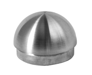 Ukončenie na trubku ø 42,4 mm, brúsená nerez AISI 304