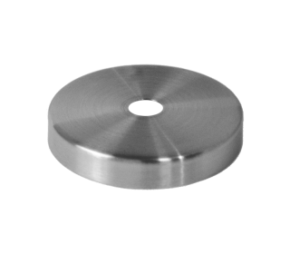 Kryt ø 62 mm, t = 1 mm, brúsená nerez AISI 304