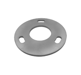 Kotviaca platňa ø 80 mm na trubku ø 33,7 mm, AISI 304