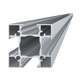 Stĺpový profil 70 x 70 x 6000 mm, bez povrchovej úpravy