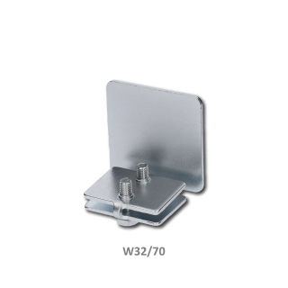 Pozinkovaná krytka pre C-profil 70 x 70 mm