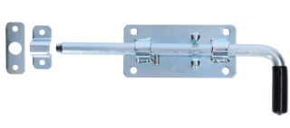 Rígeľ ø 12 mm, L = 220 mm, pozinkovaný s protikusom