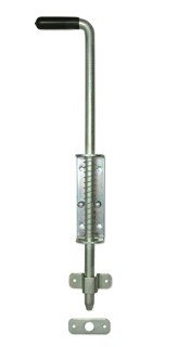 Rígeľ navárací ø 14 mm, L = 420 mm, pozinkovaný s pružinou