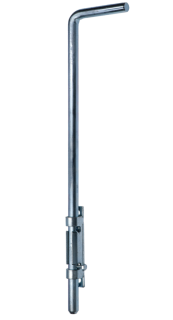 Rígeľ ø 16 mm, L = 500 mm, pozinkovaný