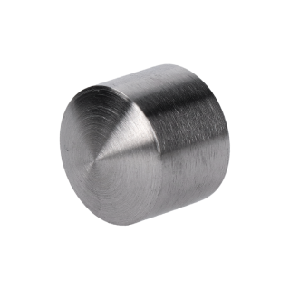 Ukončenie na trubku ø 14 mm, brúsená nerez AISI 304