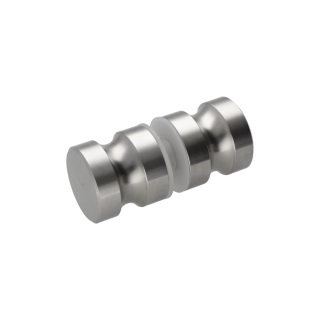 Guľa - madlo na sklenené dvere, ø 30 mm, brúsená AISI 304