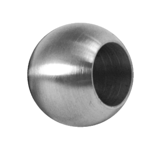 Guľa koncová ø 20 mm na trubku ø 14 mm, brúsená AISI 304