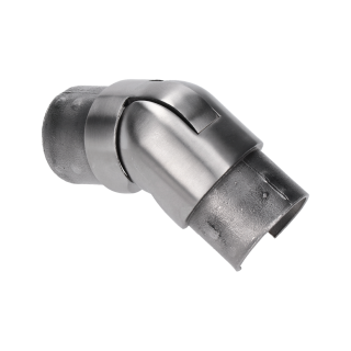 DOPREDAJ! prechod nastaviteľný ø 42,4 mm, narážací, AISI 304