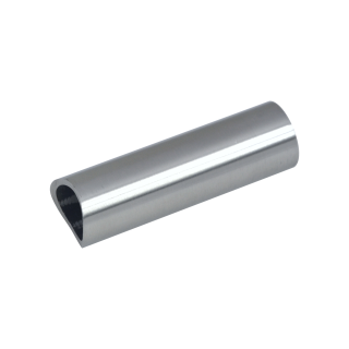 Prechod medzi stĺpom ø 42,4 mm a platňou, brúsená L = 65 mm