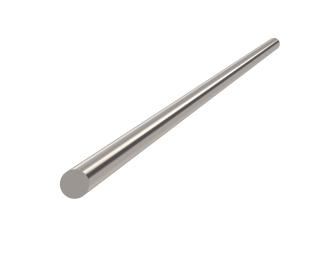 Tyč ø 6 x 3000 mm, kartáčovaná nerez AISI 304