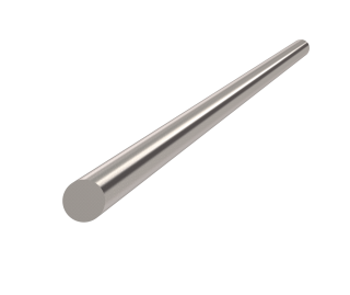 Tyč ø 8 x 3000 mm, kartáčovaná nerez AISI 304