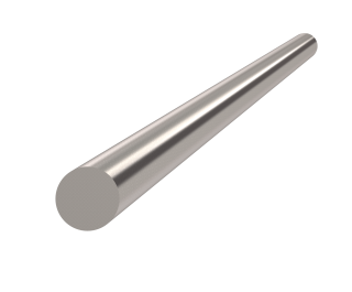 Tyč ø 12 x 3000 mm, kartáčovaná nerez AISI 304