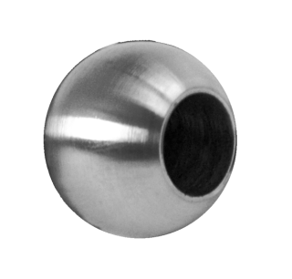 Guľa koncová ø 20 mm na trubku ø 12 mm, brúsená AISI 316