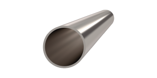 Trubka ø 42,4 x 2 x 2000 mm, brúsená nerez AISI 316