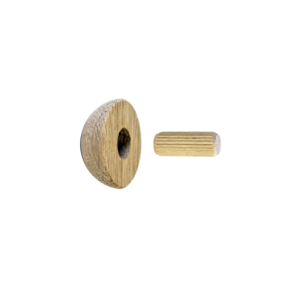 Drevené ukončenie madla ø 42 mm, dub bez náteru
