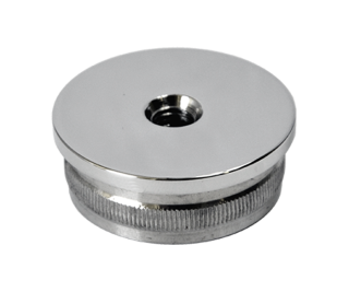 Spodok držiaka madla na trubku ø 42,4 mm, leštená AISI 304